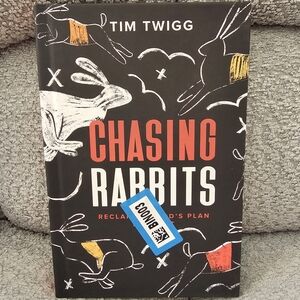 Chasing Rabbits with Black and Red Cover